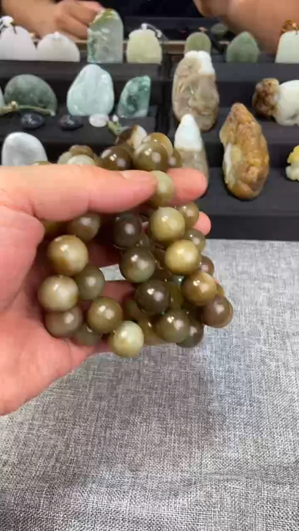 未镶嵌手串和田玉（糖玉）和田玉糖玉手串