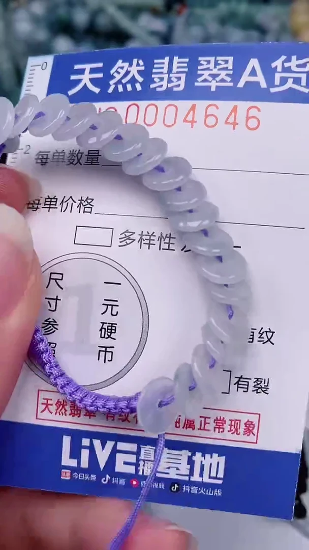 翡翠未镶嵌颈饰00004646