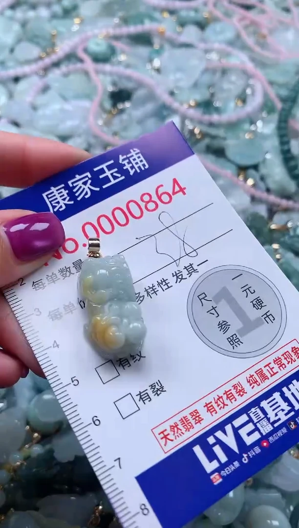 颈饰未镶嵌翡翠864