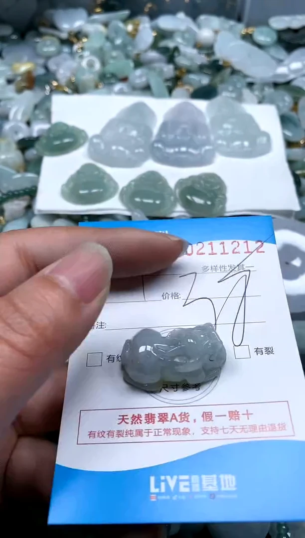 【闪购商品】翡翠颈饰未镶嵌闪购商品0211212