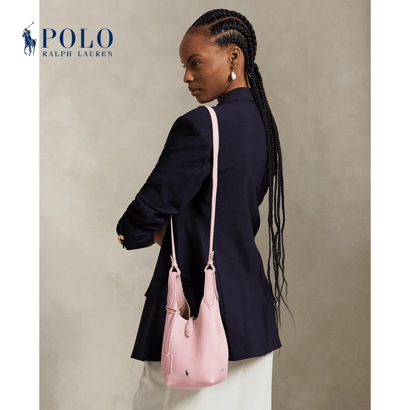 【Polo Play】Ralph Lauren拉夫劳伦女配 皮革小号托特包428944657