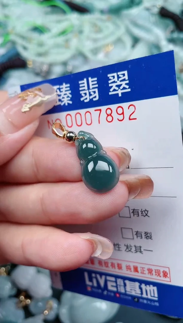 【闪购商品】翡翠颈饰未镶嵌.0007892
