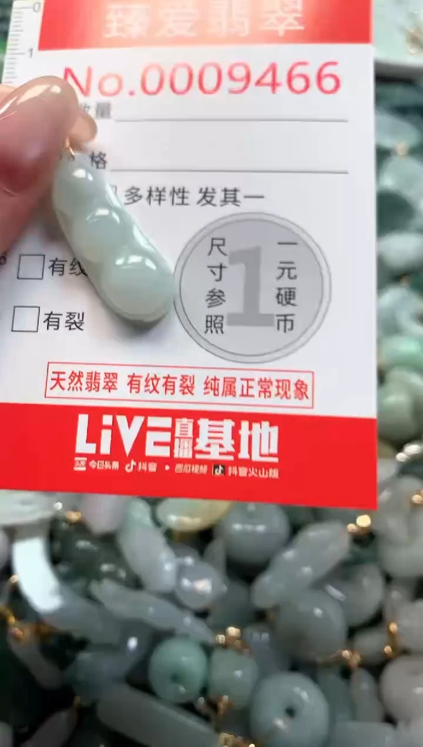 吊坠(不含链)未镶嵌翡翠9466