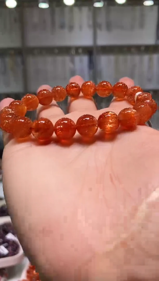 未镶嵌手链长石多样性发其一金太阳10+