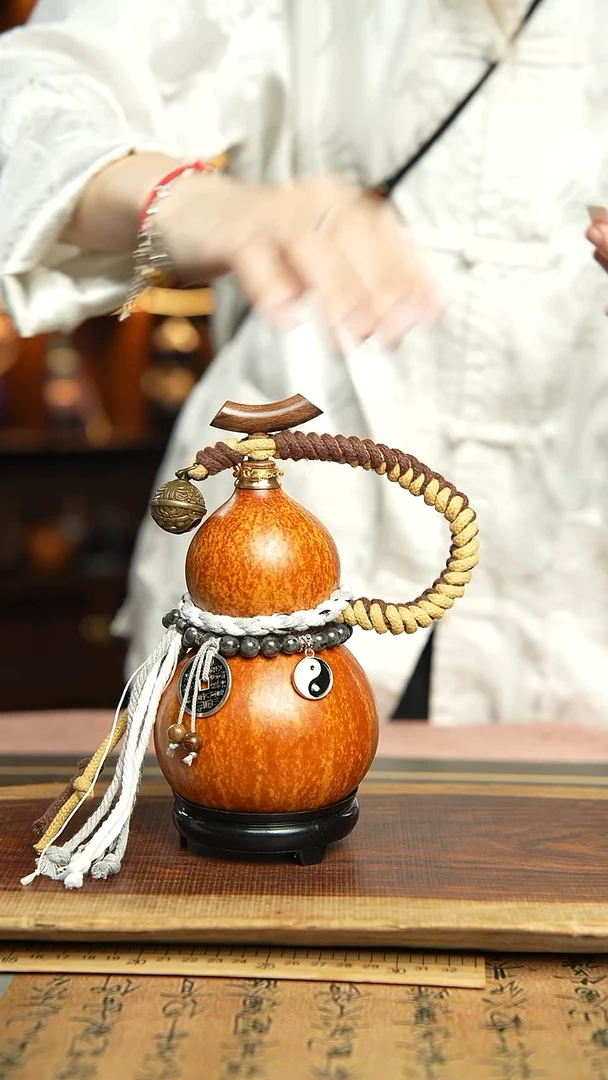 613号400ml左右非遗大漆酒葫芦