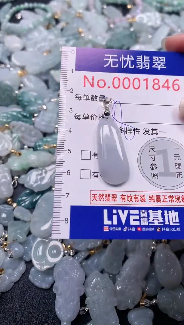 颈饰未镶嵌翡翠1846