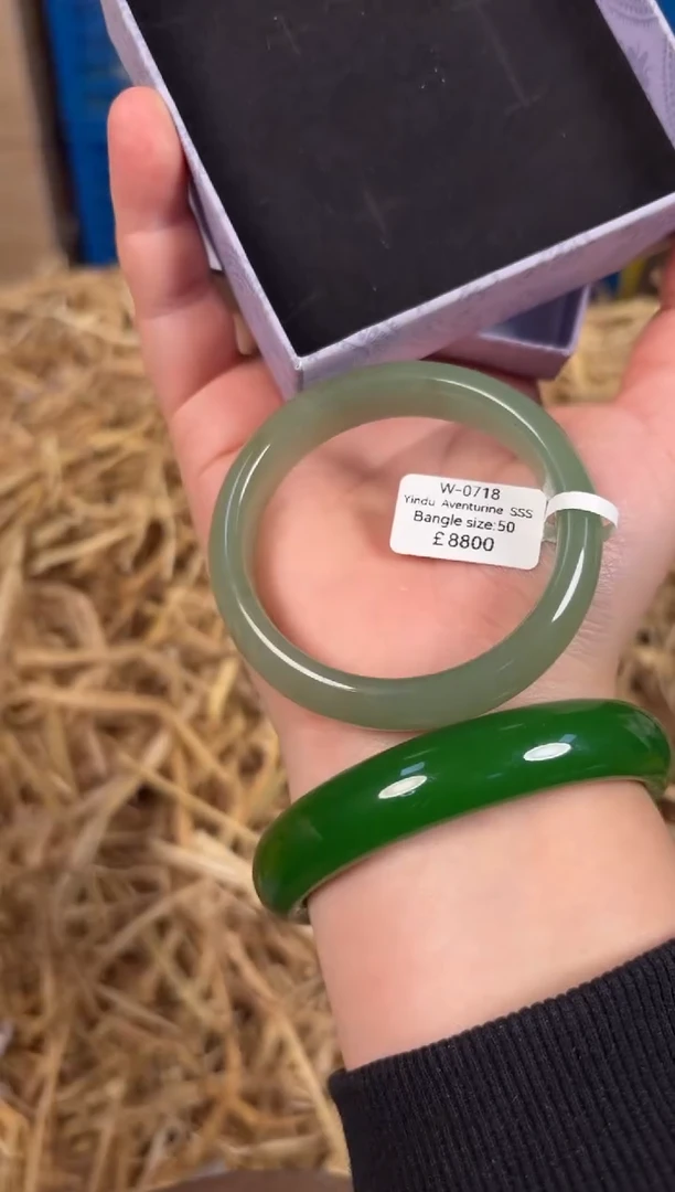 未镶嵌手镯石英质玉W0718