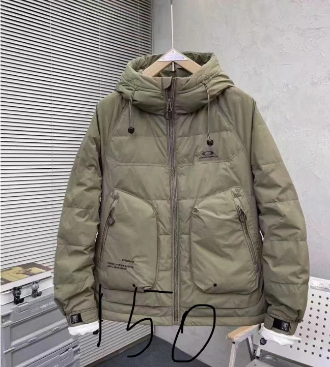【语乐】YL-806冬季加厚连帽羽绒服80白鸭绒