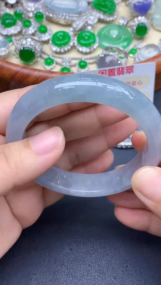 未镶嵌手镯翡翠481-中国好珍宝