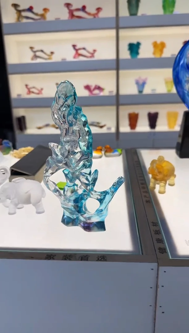 手工艺品琉璃太湖石