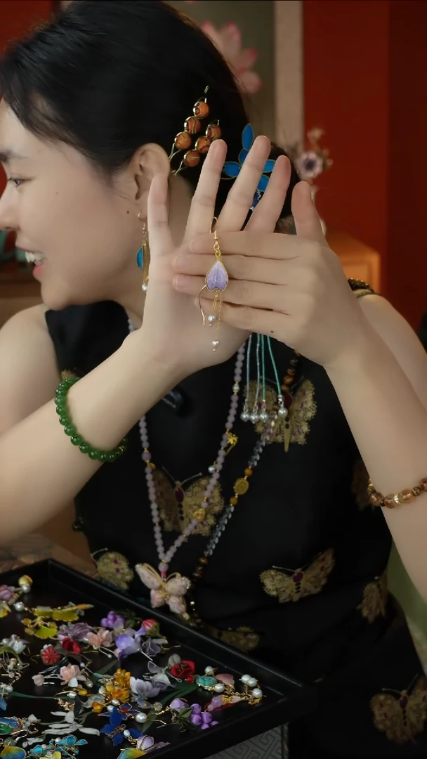 刺绣纯手工非遗国风饰品