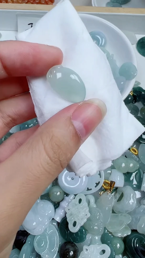 散珠翡翠187号链接，A货翡翠