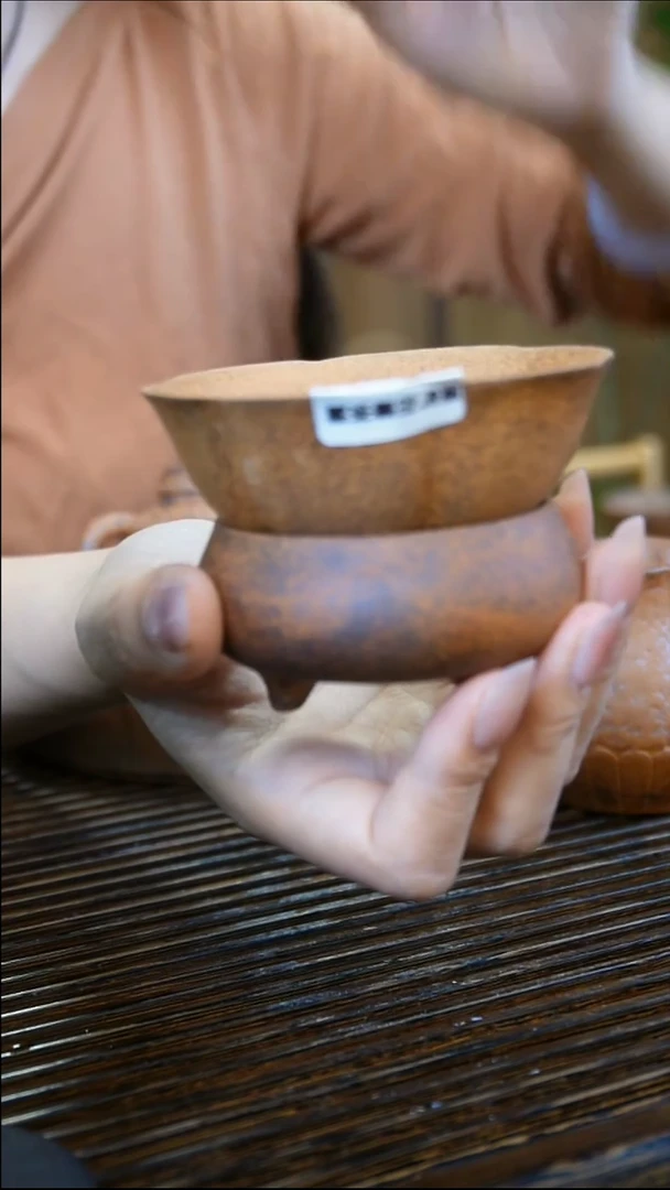 F47原矿茶漏组磨砂感老岩泥茶壶