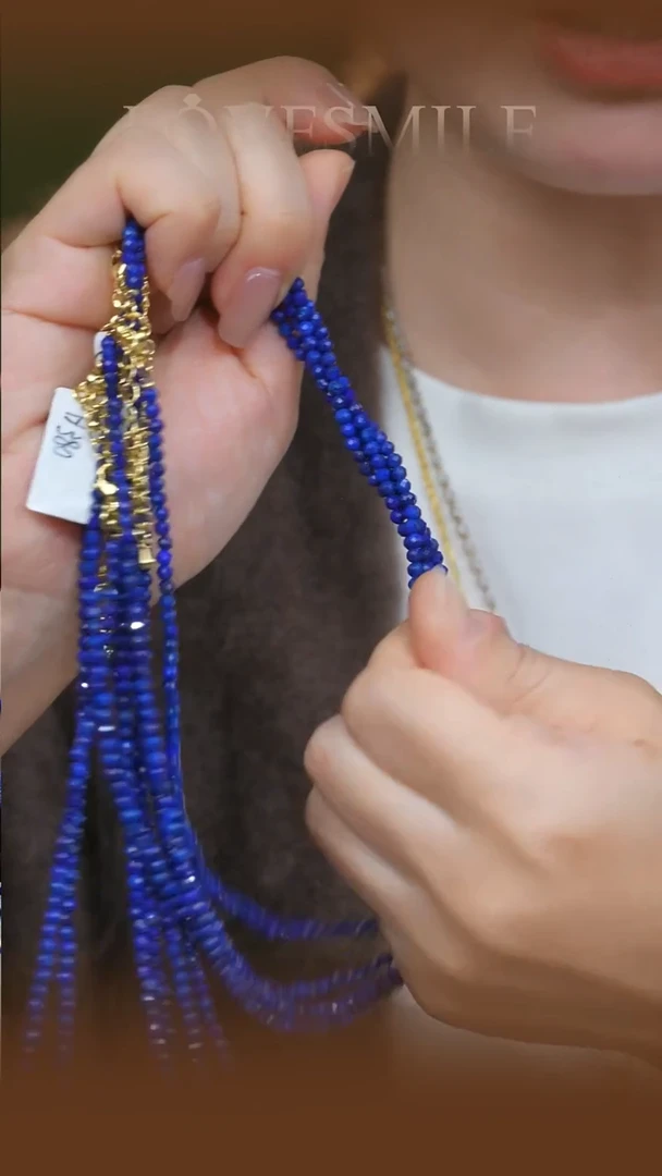 未镶嵌青金石项链011多样性发货一件