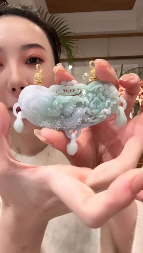 【闪购商品】翡翠颈饰未镶嵌国风