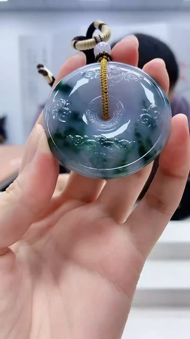 定制翡翠未镶嵌 4898zm-毛货挂件225
