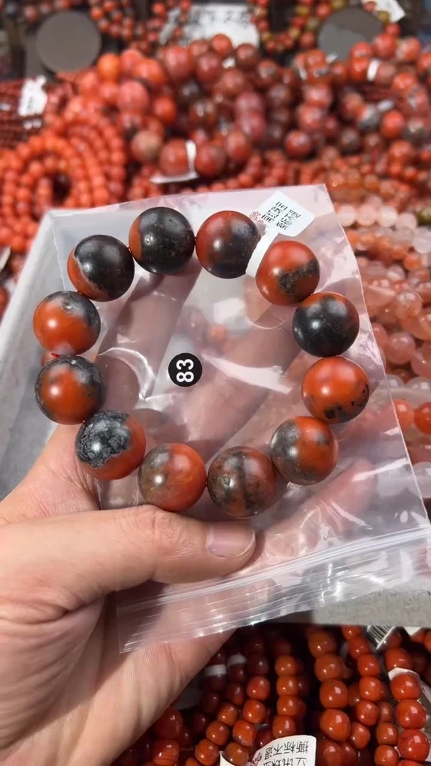 南红玛瑙手串未镶嵌19