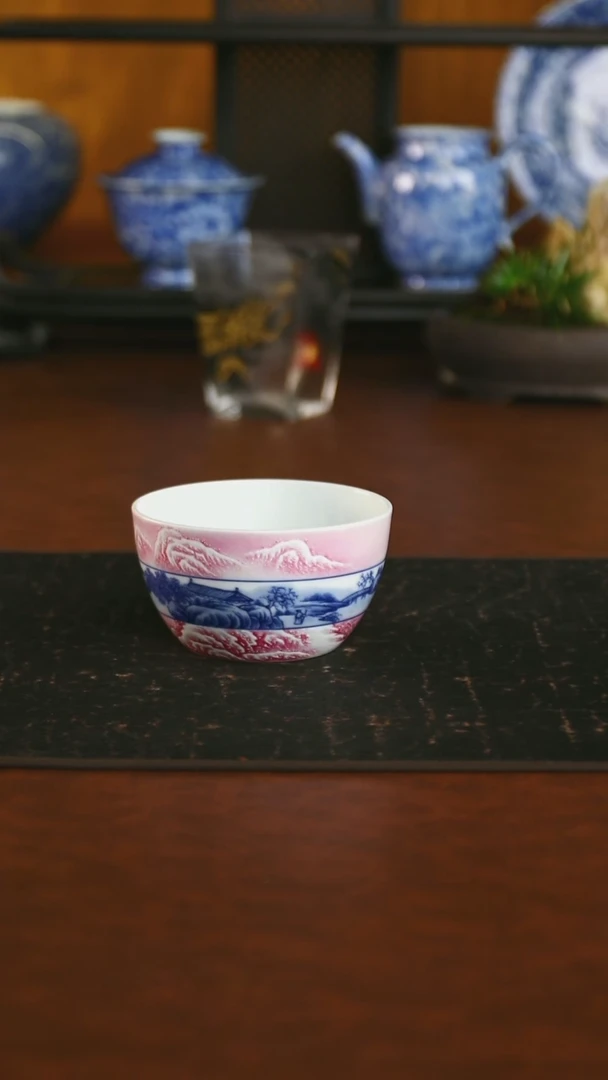 景德镇手工手绘的12