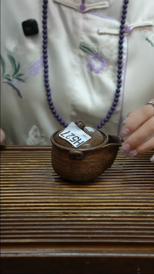 万古烧粗陶手工茶具
