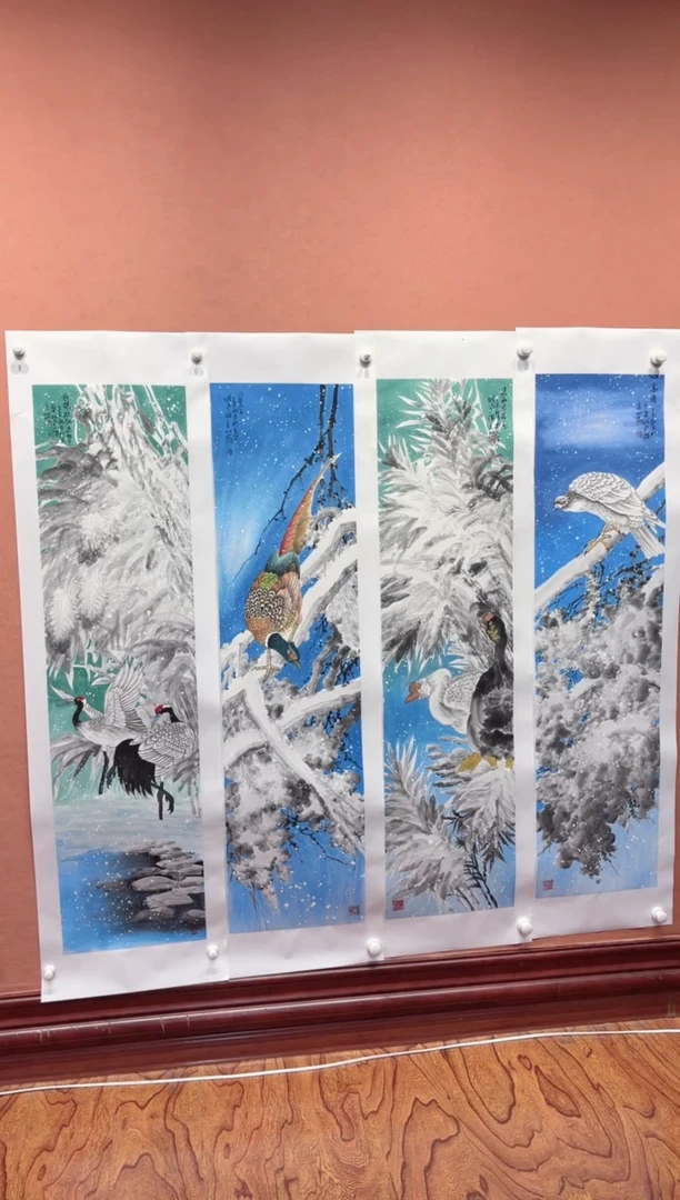 国画师立照老师国画作品