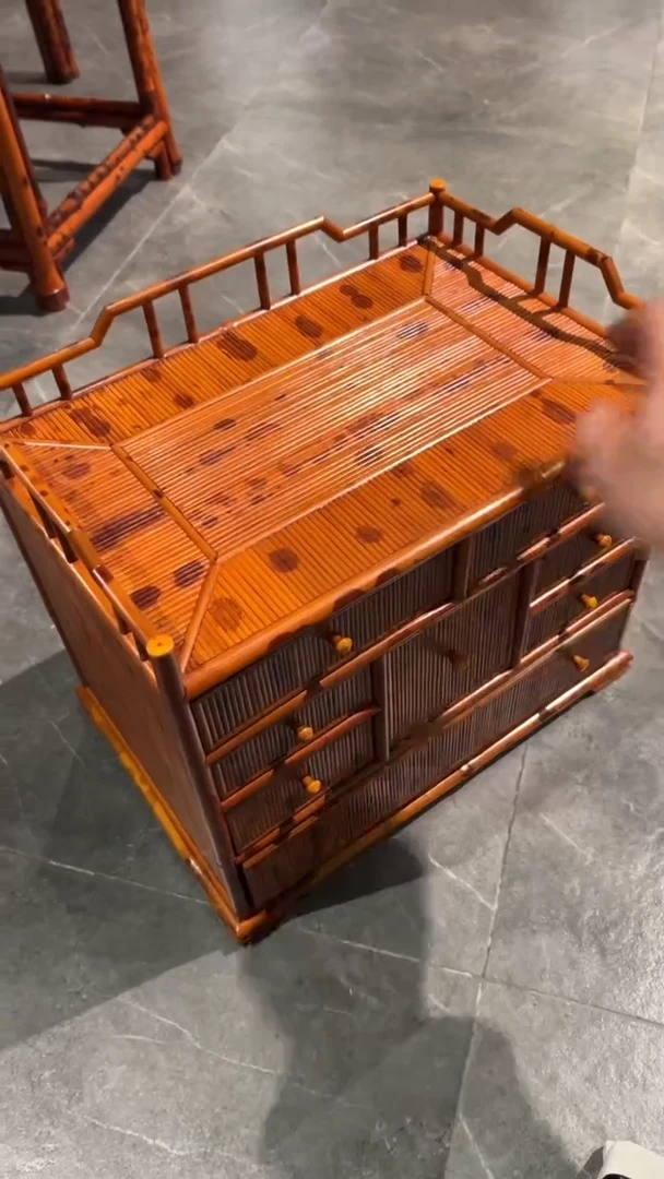 竹都*C湘妃竹收纳柜福建妃