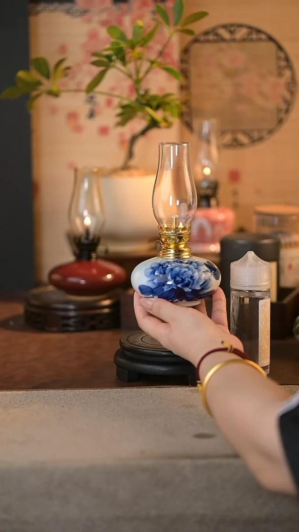 景德镇陶瓷香薰灯摆件