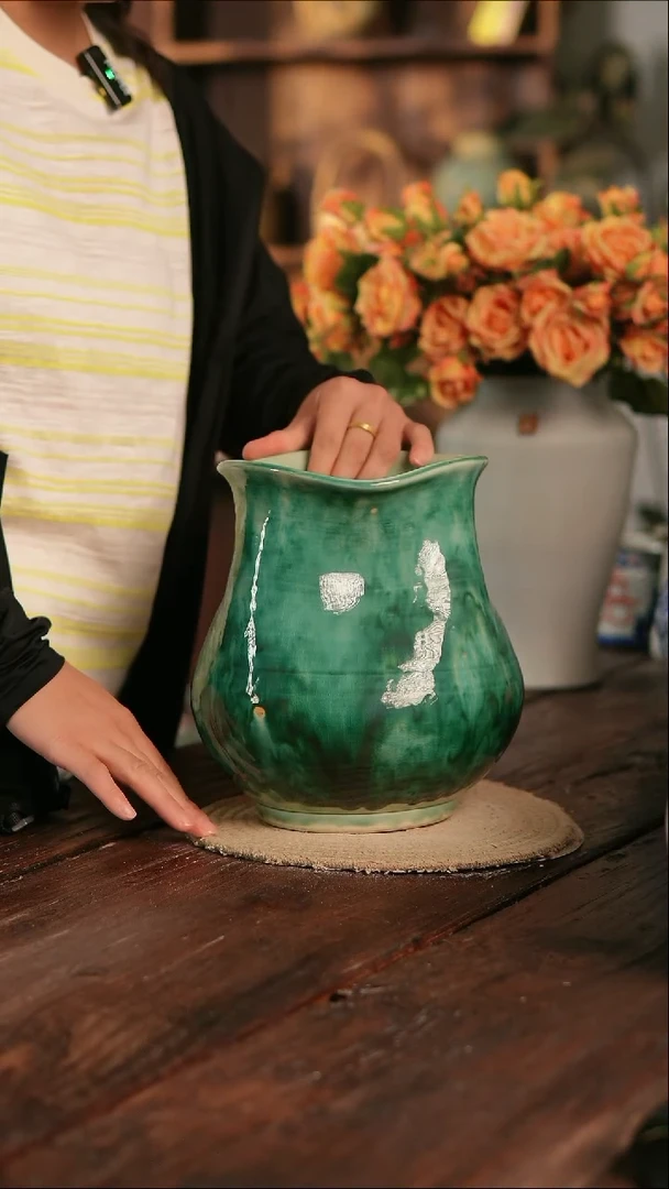 摆件18-86高22口15误差2无孔孤品瑕疵