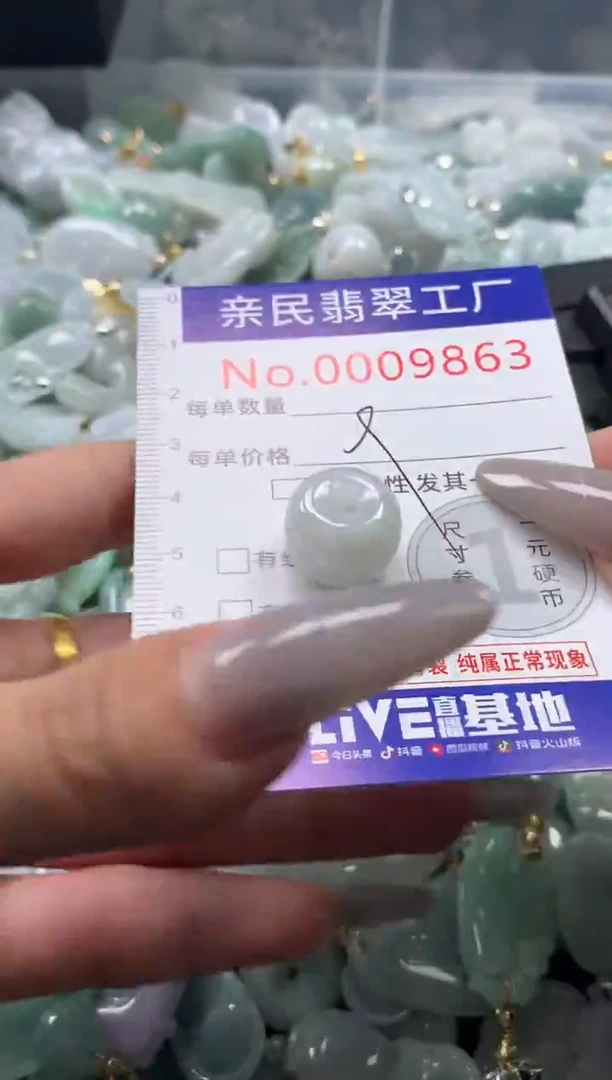 颈饰未镶嵌翡翠9863