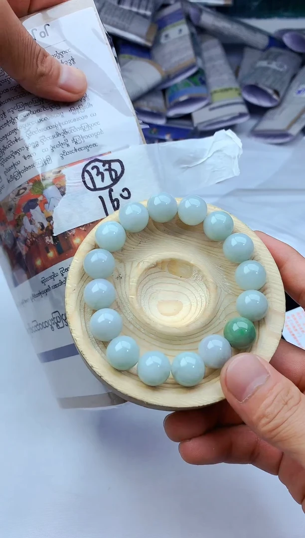 未镶嵌手串翡翠天然A货缅甸翡翠