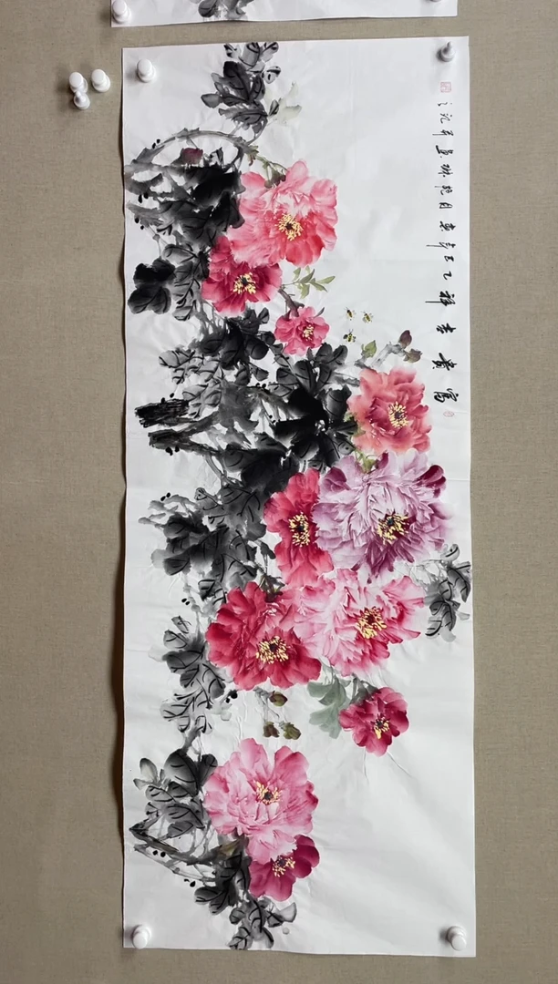 国画180*68 孙艳琳孙艳琳孙艳琳孙艳琳