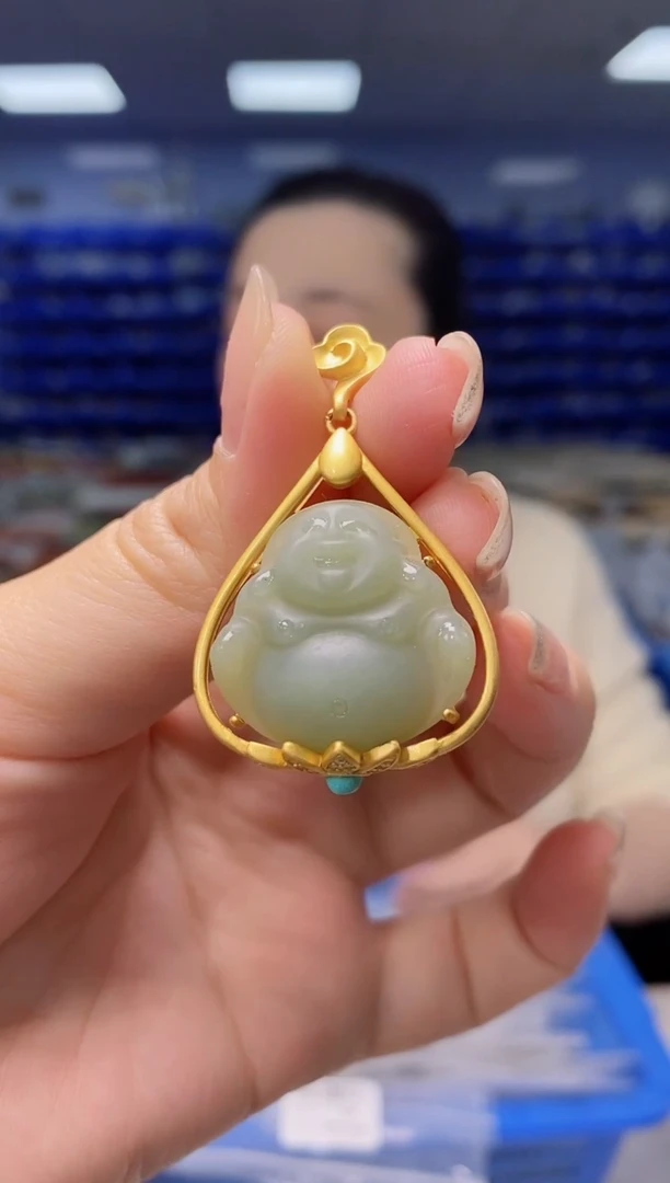 【闪购商品】和田玉DZ2130银S925镶嵌DZ2130