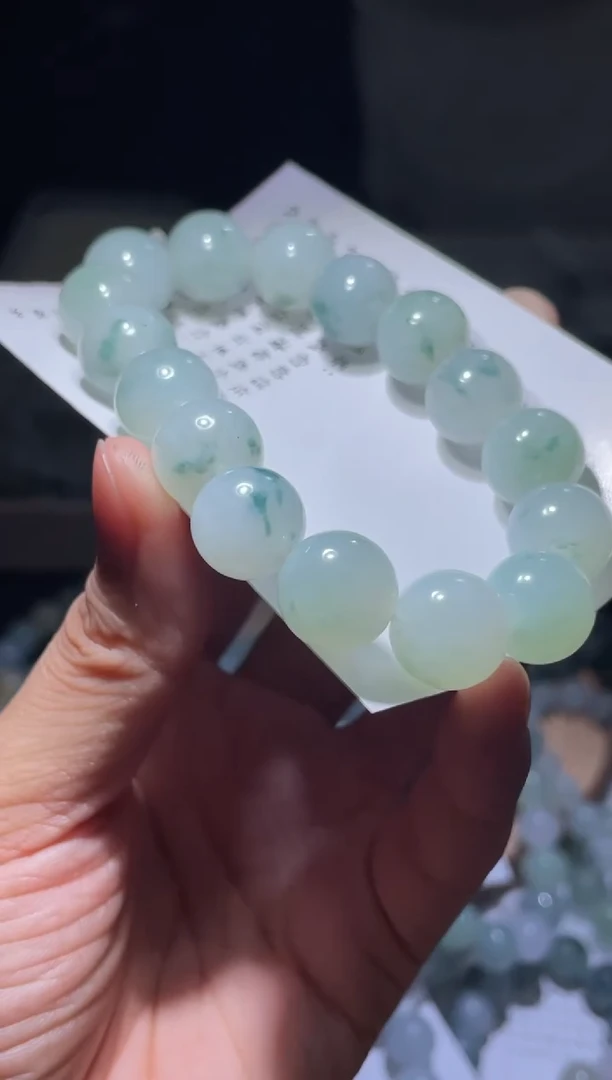未镶嵌定制翡翠翡翠手串