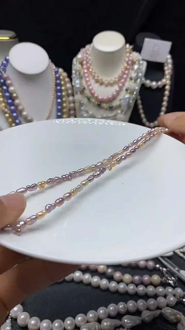 颈饰未镶嵌淡水珍珠多人