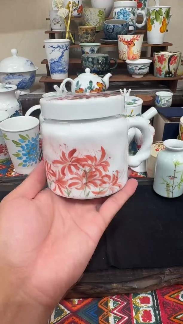摆件景德镇手绘陶瓷