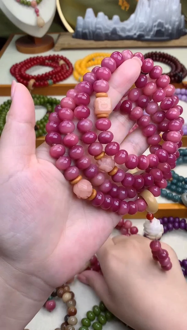 【闪购商品】白玉菩提手串乌梅莲花