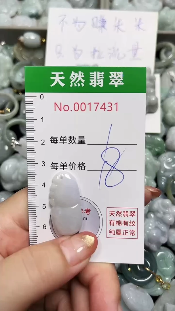 翡翠未镶嵌吊坠(不含链)7431