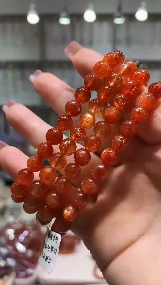 未镶嵌手链长石多样性发其一金太阳7+