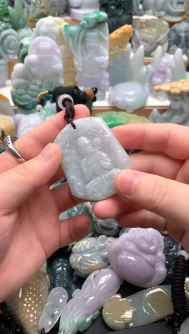 吊坠(不含链)未镶嵌翡翠1