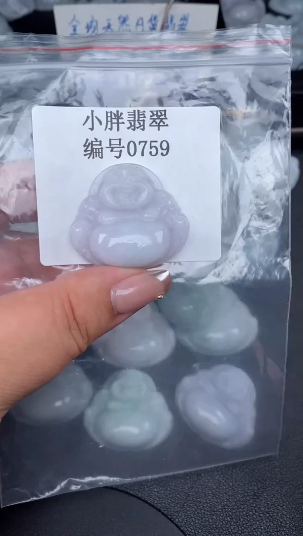 翡翠未镶嵌颈饰缅甸天然A货翡翠0759