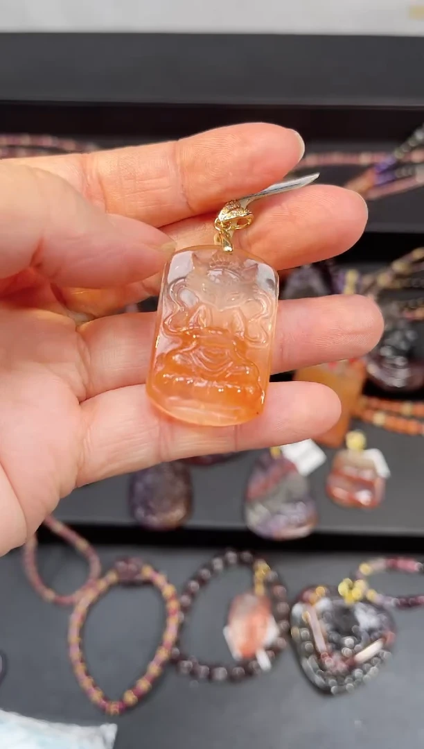 未镶嵌颈饰水晶【百晶灵儿】定制款