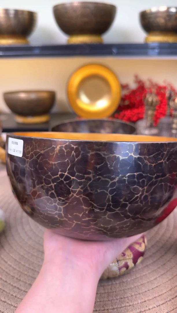 尼泊尔紫金颂钵冥想颂钵20-C