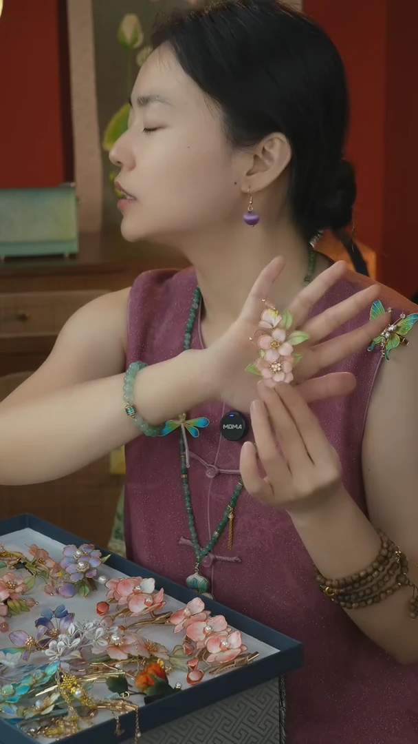 刺绣纯手工非遗国风饰品