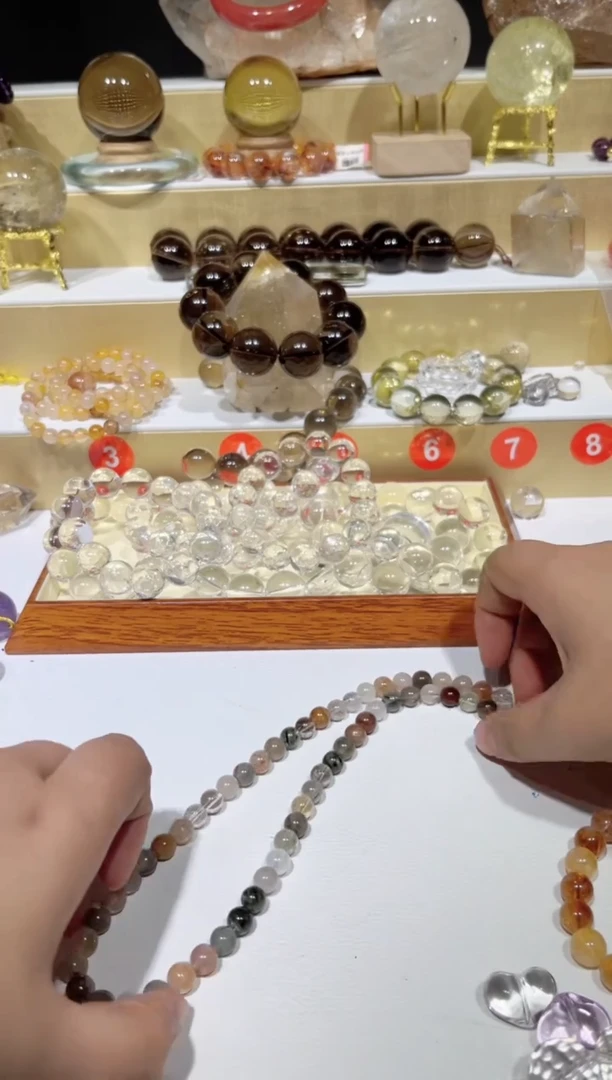 无非金属8m彩发项链