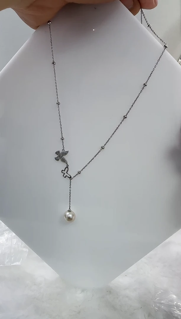 【闪购商品】淡水珍珠DA银S925镶嵌b527 吊坠