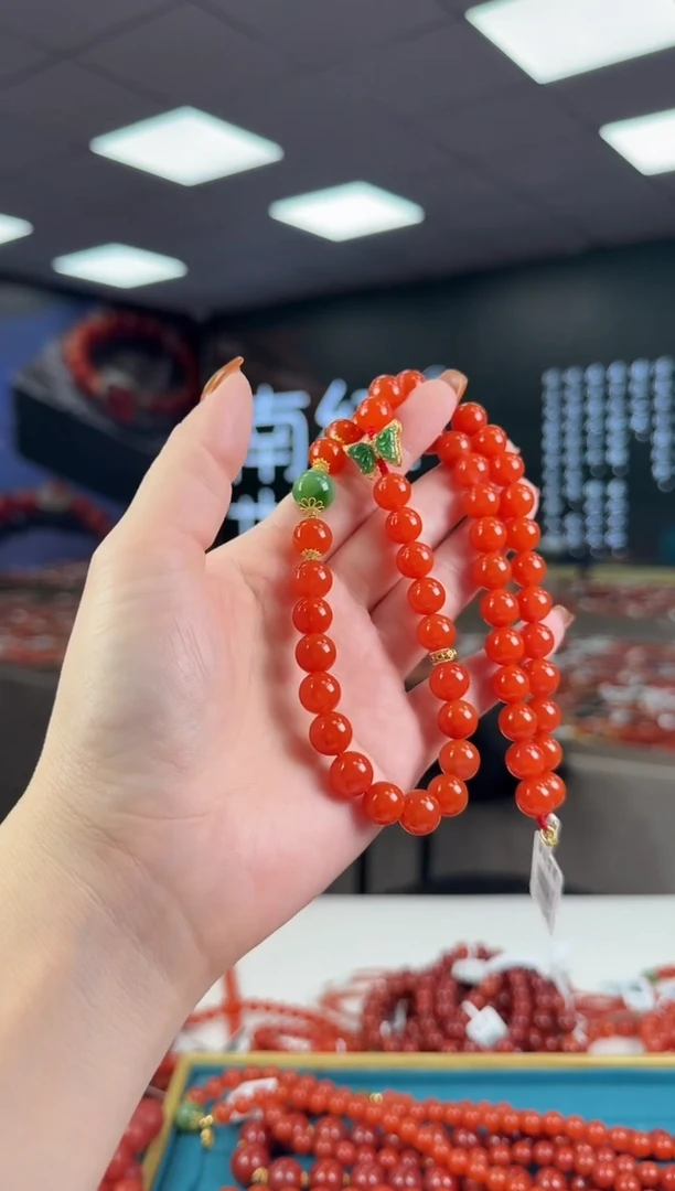 未镶嵌珠串南红玛瑙多样发其一/98091806999