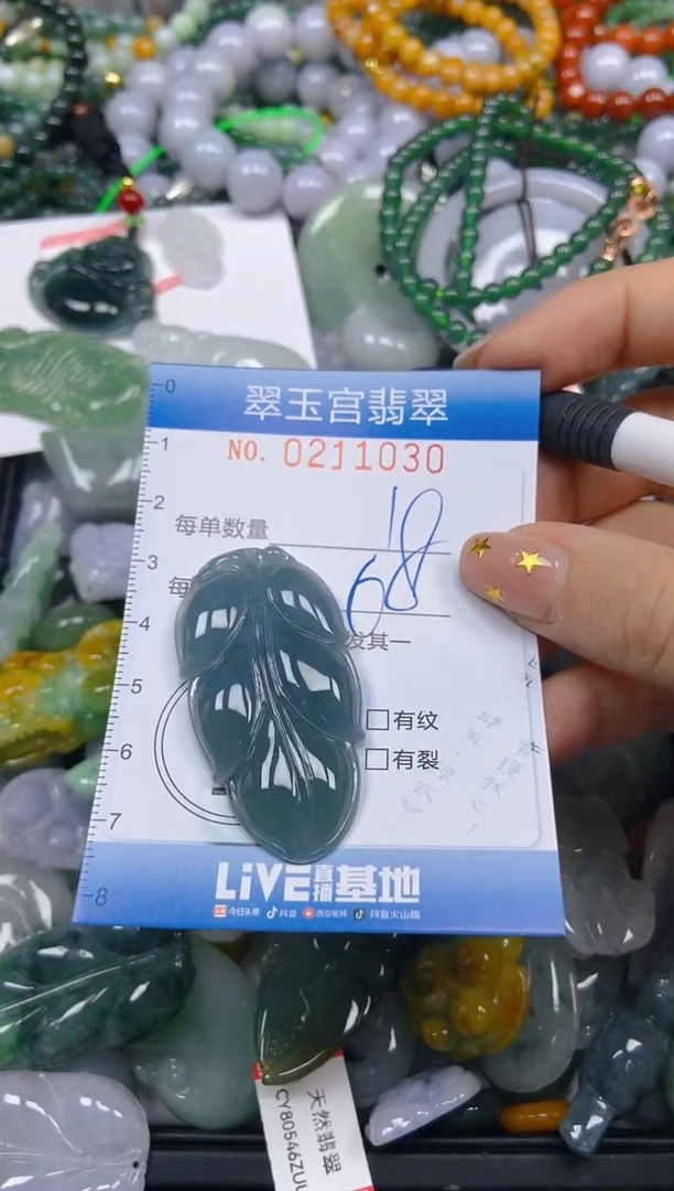 颈饰未镶嵌翡翠闪购C0211030