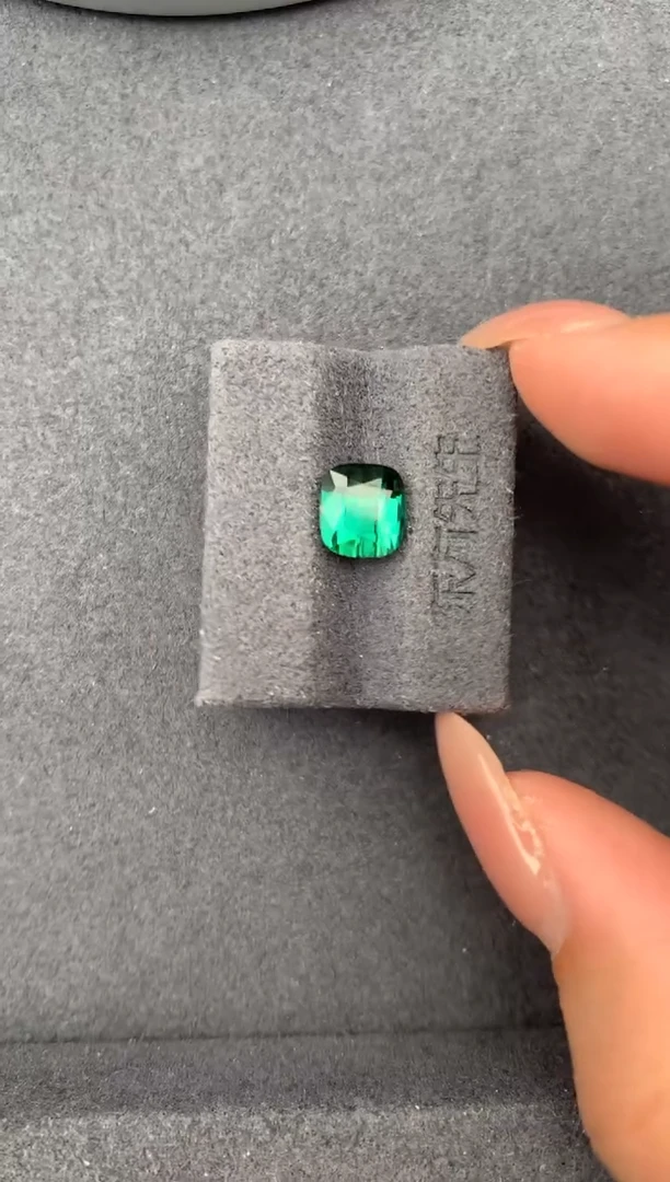 未镶嵌珠宝半成品碧玺2.1ct拉贡 FE 定制