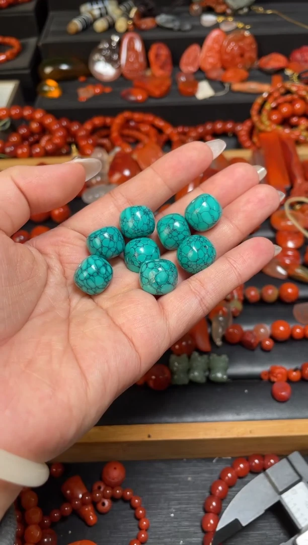 未镶嵌52玛瑙/玉髓配饰--料器