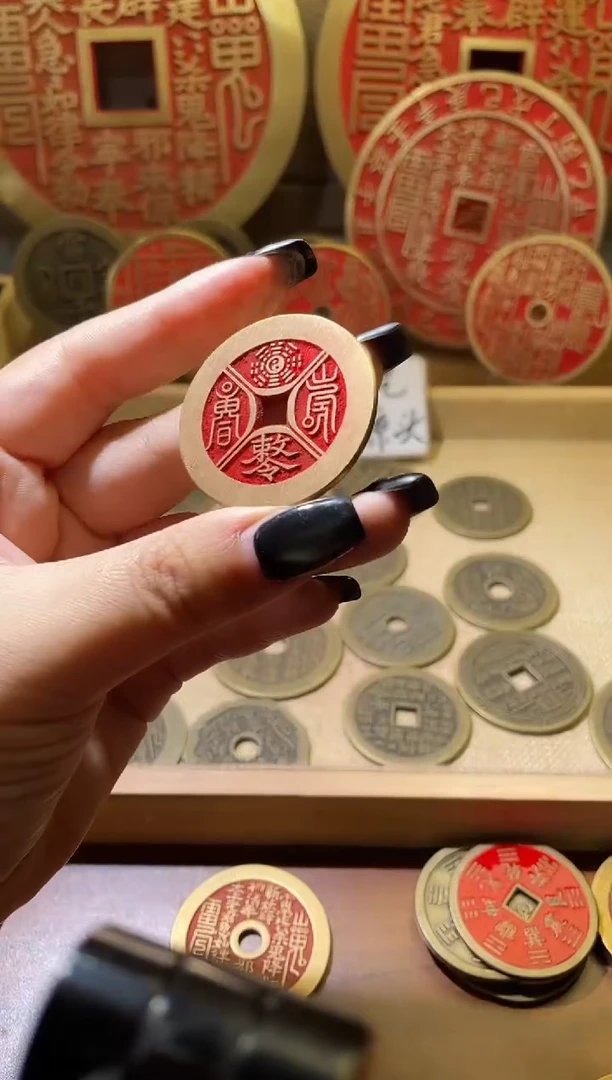 铜现代工艺品点砂四决山花