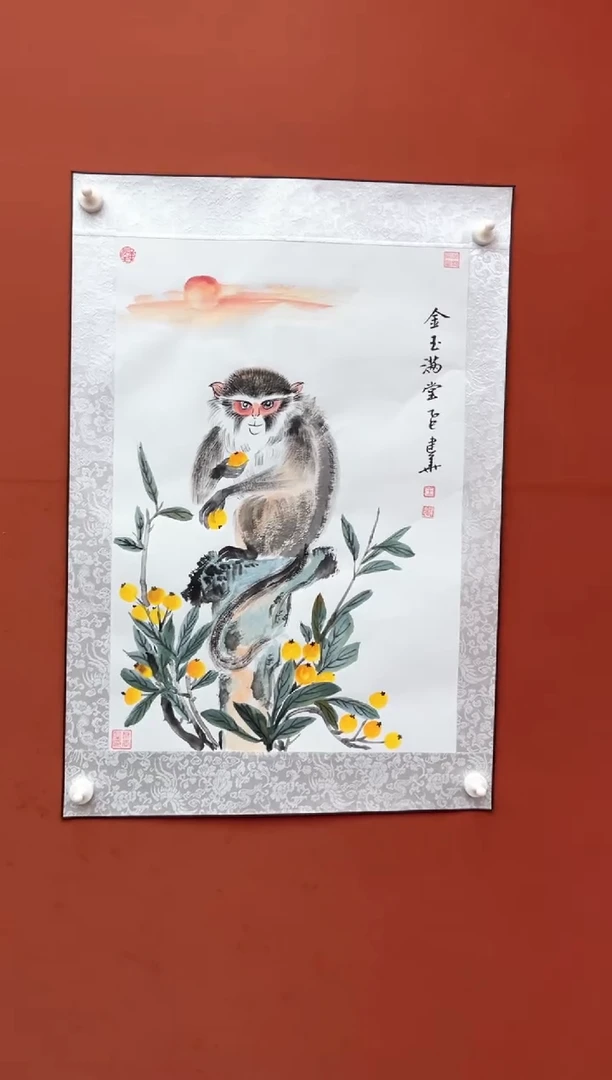 国画王建华老师现场创作 97